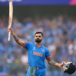 Virat Kohli India celebrates 50th century Cricket November 15 2023 17